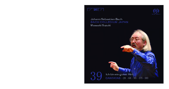 Johann Sebastian Bach BACH COLLEGIUM JAPAN Masaaki Suzuki