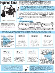 music theory for musicians and normal people by toby w. rush  Figured Bass musical works written in the baroque era would often include a part called the basso continuo which would