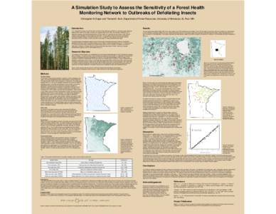 Plot / Spruce Budworm / Forest inventory / Simulation / Outbreak / Data analysis / Archipini / Science / Charts