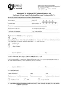 Microsoft Word - SGS47_Application for Replacement of Student ID Cards for RS and PD students (Dec[removed]doc
