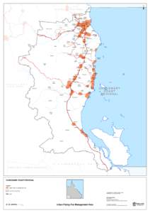 Cassowary Coast Regional Urban Flying-Fox Management Area map