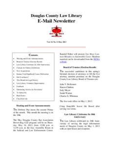 E-Mail Newsletter May 2013.doc