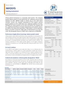 Business / Infosys / BSE Sensex / Software companies of India / Cash flow / Earnings before interest /  taxes /  depreciation and amortization / Tata Consultancy Services / Operating cash flow / EV/EBITDA / Accountancy / Finance / Generally Accepted Accounting Principles