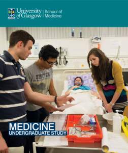 Medicine Undergraduate study One of the world’s top 1% universities