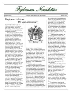 Fogleman Newsletter[removed]revised[removed]pub