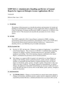 Clinical research / Health / Clinical pharmacology / Therapeutics / United States Public Health Service / Center for Biologics Evaluation and Research / Structured Product Labeling / Biologic License Application / Biologic / Food and Drug Administration / Medicine / Pharmacology