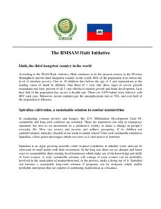 Microsoft Word - Haitiinitiative