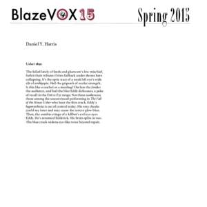 Spring 2015 Daniel Y. Harris Usher 1839 The failed lately of feeds and glueware’s low mischief, forfeit their tribune if rites failback under duress here