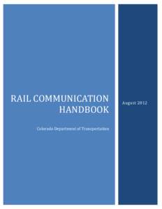 Rail Communication Handbook