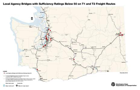 T1 / West Coast of the United States / Washington / Transportation in the United States / U.S. Route 12 in Washington