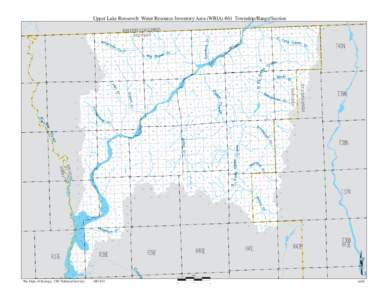 Upper Lake Roosevelt Water Resource Inventory Area (WRIA) #61 Township/Range/Section[removed]