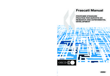 2002  Frascati Manual