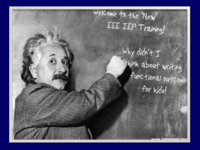 FY[removed]IEP Training for Essential Early Education