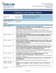 Laser 2015 Preliminary Program.indd