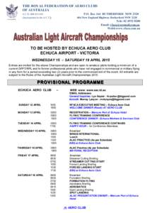 Echuca / Competition aerobatics / Recreation / Aerobatics / Air sports / Aviation / Flight