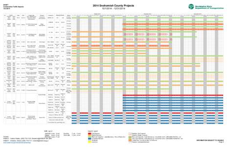 2014 Snohomish County Schedule