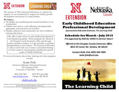 E-learning / Early childhood educator / Educational psychology / Critical pedagogy / Philosophy of education / Education / Early childhood education / Distance education