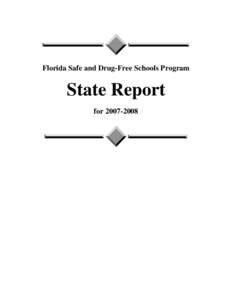 Florida Safe and Drug-Free Schools Program