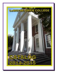 LeMoyne–Owen College / University and college admissions