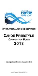 International Canoe Federation / Canoe / Kayak / Whitewater slalom / Canoe racing / Sports / Olympic sports / Canoeing