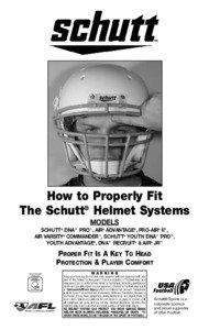 51746-Schutt Helmet