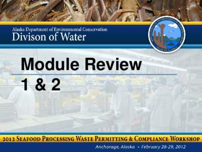 Module Review 1&2 Module 1 Review  According to the CWA, by what year