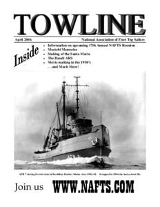 Towline  National Association of Fleet Tug Sailors April 2006