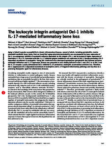 Interleukin 17 / Interleukin-17 receptor / Interleukin / Periodontitis / CCL2 / Periodontal disease / Neutrophil granulocyte / IL1A / Gingiva / Biology / Cytokines / Cell biology