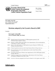 United Nations Development Programme / United Nations Economic and Social Council / United Nations reform / United Nations Office for Project Services / United Nations Population Fund / International Public Sector Accounting Standards / Kemal Derviş / United Nations System / Resident Coordinator / United Nations / United Nations Development Group / Development