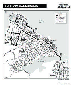 Monterey Transit Plaza / Monterey /  California / Asilomar State Beach / Pacific Grove /  California / Asilomar Conference Grounds / Monterey Bay / Asilomar Conference on Recombinant DNA / Geography of California / Monterey County /  California / California