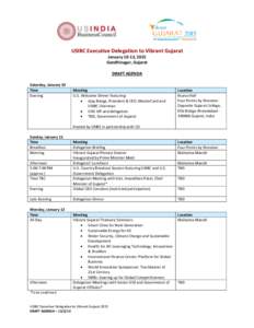 Divisions of Indian Railways / Mahatma mandir / Gandhinagar / Ahmedabad / Vibrant Gujarat Global Investor Summit / States and territories of India / Gujarat / Vibrant Gujarat