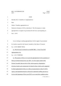 BILL AS INTRODUCED[removed]H.885