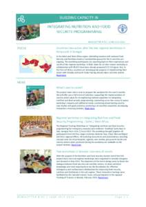 NEWSLETTER N°01 | JUNE-JULY[removed]FOCUS Countries take action after the two regional workshops in Kenya and in Senegal