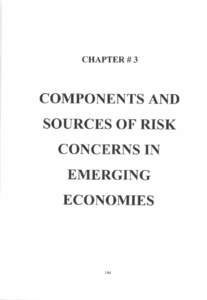 CHAPTER # 3  COMPONENTS AND SOURCES OF RISK  CONCERNS IN