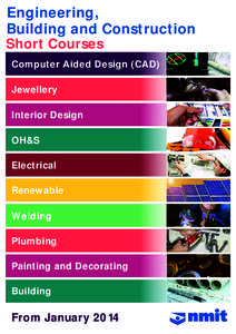 Engineering, Building and Construction Short Courses    Computer Aided Design (CAD)