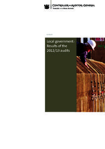 B.29[14f]  Local government: Results of the[removed]audits Local government: Results of the