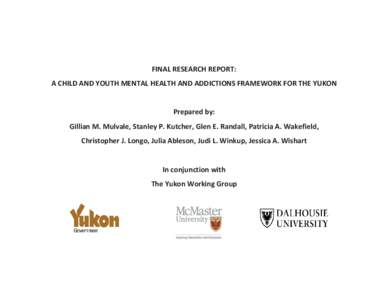 Microsoft Word - FINAL YUKON CHILD AND YOUTH RESEARCH REPORT.docx