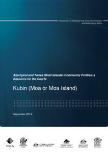 Indigenous peoples of Australia / Moa Island / Torres Strait Regional Authority / Horn Island /  Queensland / Deed of Grant in Trust / Indigenous Knowledge Centre / Torres Strait Islanders / Torres Strait / Thursday Island /  Queensland / Torres Strait Islands / Geography of Oceania / Geography of Queensland