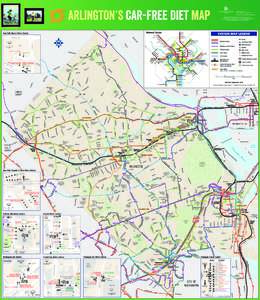 ARLINGTON’S CAR-FREE DIET MAP  Ave Ne wH am