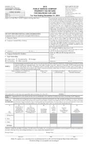 61A202[removed])	 		[removed]PUBLIC SERVICE COMPANY PROPERTY TAX RETURN FOR RAILROAD CAR LINE