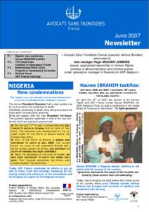 June[removed]Newsletter P.1 P.2 P.3