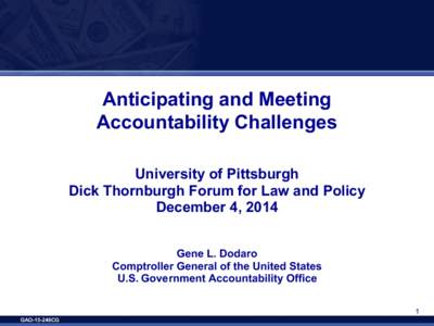 GAO-15-246G, Anticipating and Meeting Accountability Challenges