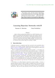 New URL: http://www.R-project.org/conferences/DSC[removed]Proceedings of the 3rd International Workshop on Distributed Statistical Computing (DSC[removed]March 20–22, Vienna, Austria ISSN 1609-395X