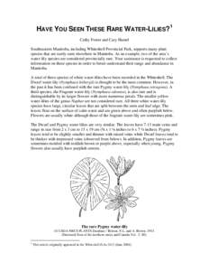 Microsoft Word - Have You Seen These Rare Water-Lilies into pdf.doc