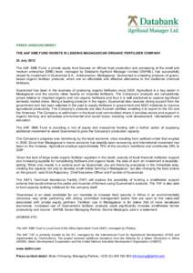 Microsoft Word - AAF SME Fund - Guanomad Press Release July 2013.docx