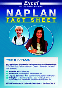 Excel  Get the Results You Want! NAPLAN FACT