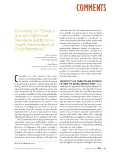 Interpolation / Radiosonde / Science and technology in the Soviet Union / Piecewise linear function / Spline / Hail / Meteorology / Atmospheric sciences / Atmospheric thermodynamics