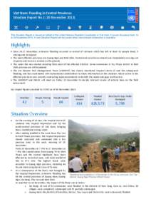 Viet Nam: Flooding in Central Provinces Situation Report No[removed]November 2013)