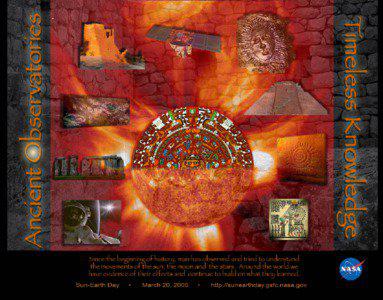 Archaeoastronomy / Plasma physics / Space plasmas / Stonehenge / Sun / Solar telescope / Observatory / Solstice / Chaco Culture National Historical Park / Astronomy / Space / Winter holidays