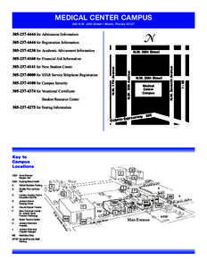 MEDICAL CENTER CAMPUS 950 N.W. 20th Street • Miami, FloridaNfor Admissions Information